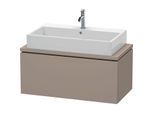 Duravit L-Cube Waschtisch-Unterschrank LC580304343 92 x 47,7 cm, basalt matt, für Konsole, 1 Auszug