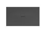 Villeroy & Boch Squaro Infinity Duschwanne UDQ1710SQI2IV1S, 170 x 100 x 4 cm, anthrazit