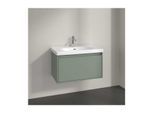 Villeroy und Boch Skyla Waschtischunterschrank C78600AF 1 Auszug, 772 x 436 x 439 mm, Soft Green