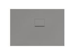Villeroy & Boch Squaro Infinity Duschwanne UDQ1175SQO2RV3S, 110 x 75 x 4 cm, grau