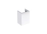 Geberit Smyle Square Handwaschbecken-Unterschrank 500350001 44,2x61,7x35,6cm, 1 Tür rechts, weiß hochglanz