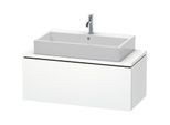 Duravit L-Cube Waschtisch-Unterschrank LC580401818 102 x 47,7 cm, weiß matt, für Konsole, 1 Auszug