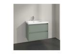 Villeroy und Boch Skyla Waschtischunterschrank C79800AF 2 Auszüge, 772 x 596 x 439 mm, Soft Green