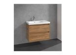 Villeroy und Boch Skyla Waschtischunterschrank C79800RH 2 Auszüge, 772 x 596 x 439 mm, Kansas Oak