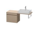 Duravit DuraStyle Waschtisch-Unterschrank DS532307575 60 x 47,8 cm, leinen, für Konsole, 1 Auszug
