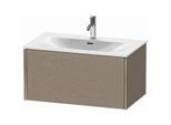 Duravit XViu Waschtisch-Unterschrank XV40340B111 81 x 39,7 x 48 cm, eiche kaschmir, 1 Auszug, champagner matt