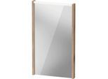 Duravit D-Code Spiegel DC7075055550000 400x700x48, Eiche Marmoriert, mit LED Beleuchtung