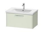 Duravit WTU Wandh. Auszug 1, DC4667010HH0000 Griff Chrom, Blassgrün Matt, Wandhängend, Auszug 1, 784x400x460 mm