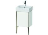 Duravit XViu Waschtisch-Unterschrank XV4531RB118 43,4x33,4x49,3cm, champagner matt, Tür rechts, weiß matt