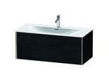 Duravit XViu Waschtisch-Unterschrank XV40350B116 101 x 39,7 x 48 cm, Eiche schwarz, 1 Auszug, champagner matt