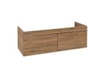 Villeroy und Boch Venticello Waschtisch-Unterschrank A93901RH 125,3x42x50,2cm, Griff Chrom, Kansas Oak