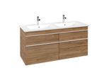 Villeroy und Boch Venticello Waschtisch-Unterschrank A93002RH 125,3x59x50,2cm, Griff White, Kansas Oak