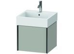 Duravit XViu Waschtisch-Unterschrank XV42330B207 48,4 x 39,7 x 45,4 cm, betongrau matt, 1 Auszug, schwarz matt