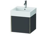 Duravit XViu Waschtisch-Unterschrank XV42330B149 48,4 x 39,7 x 45,4 cm, graphit matt, 1 Auszug, champagner matt