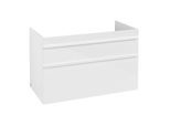 Villeroy und Boch Venticello Waschtisch-Unterschrank A92702DH 95,3 x 59 x 50,2 cm, Becken links, Griff White, Glossy White
