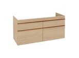 Villeroy und Boch Venticello Waschtisch-Unterschrank A93005VJ 125,3 x 59 x 50,2 cm, Griff Copper, nordic oak