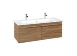 Villeroy und Boch Venticello Waschtisch-Unterschrank A93801RH 115,3x42x50,2cm, Griff Chrom, Kansas Oak