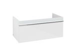 Villeroy und Boch Venticello Waschtisch-Unterschrank A93501RE 95,3 x 42 x 50,2 cm, Griff Chrom, Glass Glossy White