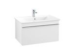 Villeroy und Boch Venticello Waschtisch-Unterschrank A93401MS 75,3 x 42 x 50,2 cm, Griff Chrom, White Matt