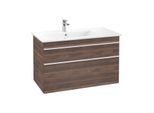 Villeroy und Boch Venticello Waschtisch-Unterschrank A92702VH 95,3 x 59 x 50,2 cm, Becken links, Griff White, arizona oak