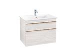 Villeroy und Boch Venticello Waschtisch-Unterschrank A92505E8 75,3 x 59 x 50,2 cm, Griff Copper, White Wood