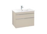 Villeroy und Boch Venticello Waschtisch-Unterschrank A92501VK 75,3 x 59 x 50,2 cm, Griff Chrom, soft grey