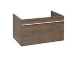 Villeroy und Boch Venticello Waschtisch-Unterschrank A93402VH 75,3 x 42 x 50,2 cm, Griff White, arizona oak