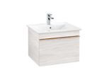 Villeroy und Boch Venticello Waschtisch-Unterschrank A93205E8 55,3 x 42 x 50,2 cm, Griff Copper, White Wood