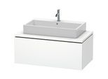 Duravit L-Cube Waschtisch-Unterschrank LC581401818 102 x 54,7 cm, weiß matt, für Konsole, 1Auszug
