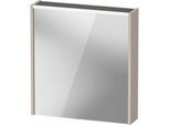 Duravit D-Code Spiegelschrank DC7105R91912000 650x700 mm, Taupe Matt, mit Beleuchtung und Steckdose J