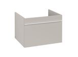 Villeroy und Boch Venticello Waschtisch-Unterschrank A93302VK 60,3 x 42 x 50,2 cm, Griff White, soft grey