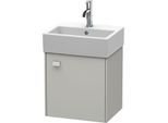 Duravit Brioso Waschtischunterbau BR4050R0707 434x339mm, Betongrau Matt, Tür rechts