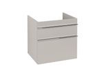 Villeroy und Boch Venticello Waschtisch-Unterschrank A92401VK 60,3 x 59 x 50,2 cm, Griff Chrom, soft grey