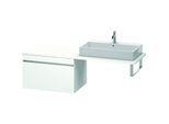 Duravit DuraStyle Waschtisch-Unterschrank DS533401818 80 x 54,8 cm, weiß matt, für Konsole, 1 Auszug