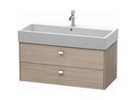 Duravit Brioso Waschtischunterbau BR415601031 984x459mm, Pine Silver/Chrom, 2 Auszüge