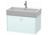 Duravit Brioso Waschtischunterbau BR405500909 784x459mm, Lichtblau Matt, 1 Auszug