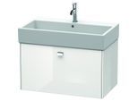 Duravit Brioso Waschtischunterbau BR405501022 784x459mm, Weiß Hochglanz, 1 Auszug, Griff Chrom