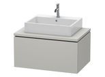 Duravit L-Cube Waschtisch-Unterschrank LC581200707 82 x 54,7 cm, betongrau matt, für Konsole, 1Auszug