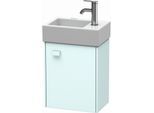 Duravit Brioso Waschtischunterbau BR4049R0909 364x239mm, Lichtblau Matt, Tür rechts