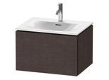 Duravit L-Cube Waschtisch-Unterschrank LC613507272 62 x 48,1 cm, eiche dunkel gebürstet, 1 Auszug, wandhängend