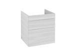 Villeroy und Boch Venticello Waschtisch-Unterschrank A92302E8 55,3 x 59 x 50,2 cm, Griff White, White Wood