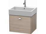 Duravit Brioso Waschtischunterbau BR405301031 584x459mm, Pine Silver/Chrom, 1 Auszug