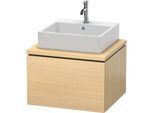 Duravit L-Cube Waschtisch-Unterschrank LC581007171 62 x 54,7 cm, mediterane eiche, für Konsole, 1Auszug