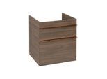 Villeroy und Boch Venticello Waschtisch-Unterschrank A92305VH 55,3 x 59 x 50,2 cm, Griff Copper, arizona oak
