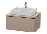 Duravit L-Cube Waschtisch-Unterschrank LC581207575 82 x 54,7 cm, leinen, für Konsole, 1Auszug