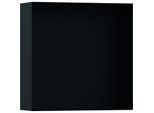 hansgrohe XtraStoris Wandnische 56073670 30x30x10cm, mit offenem Rahmen, mattschwarz