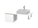 Duravit L-Cube Unterschrank LC583101818 42 x 54,7 cm, weiß matt, für Konsole, 1 Auszug