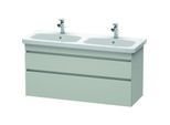 Duravit DuraStyle Waschtisch-Unterschrank DS649800707 123x44,8x61cm, 2 Auszüge, Becken links/rechts, betongrau matt
