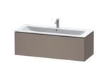 Duravit L-Cube Waschtischunterbau LC614304343 Basalt Matt, 122,2x40x48,1cm, 1 Auszug