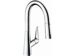 hansgrohe Talis M51 M5116-H160 Küchenarmatur 73850000, chrom, mit Ausziehbrause, mit sBox